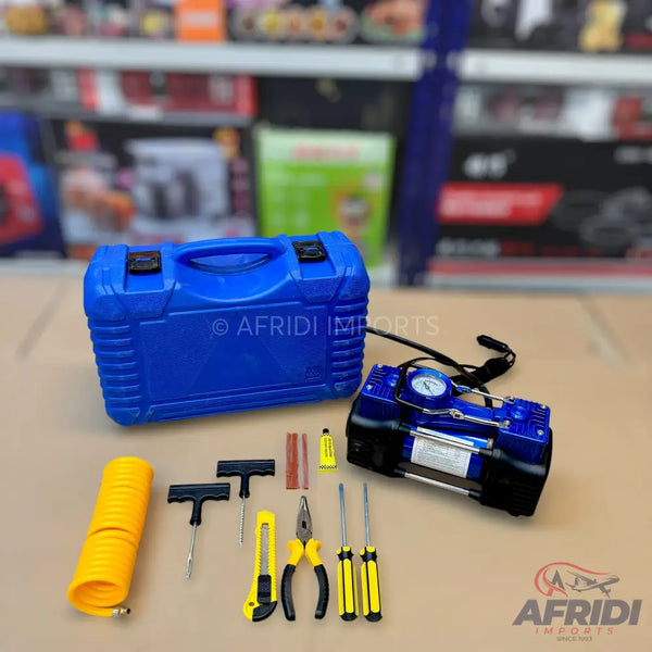 Lot Imported 10 in 1 Complete Tire Inflator Set