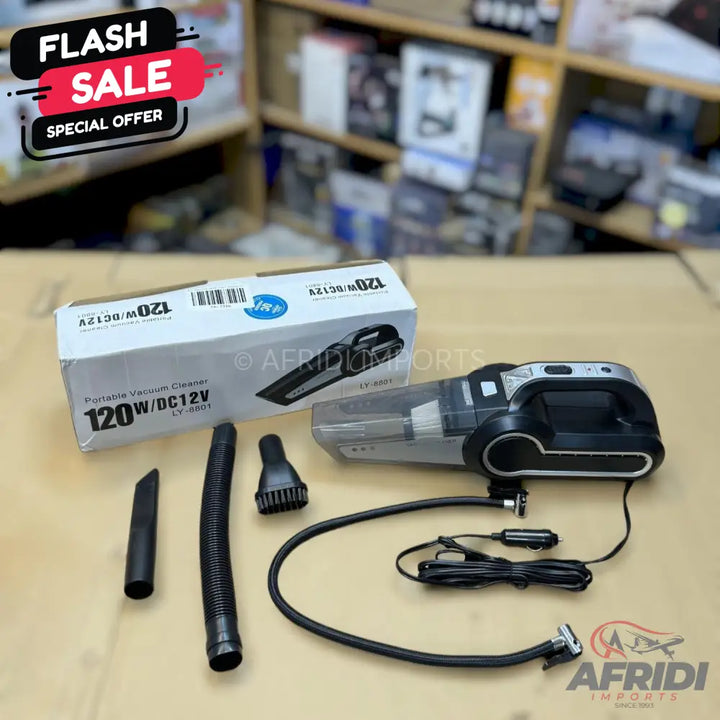 Lot Imported 120W 2 in 1 Vacuum Cleaner & Air Compressor