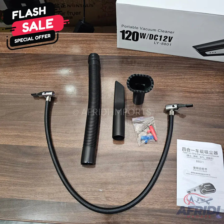 Lot Imported 120W 2 in 1 Vacuum Cleaner & Air Compressor