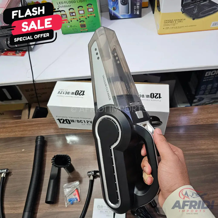 Lot Imported 120W 2 in 1 Vacuum Cleaner & Air Compressor