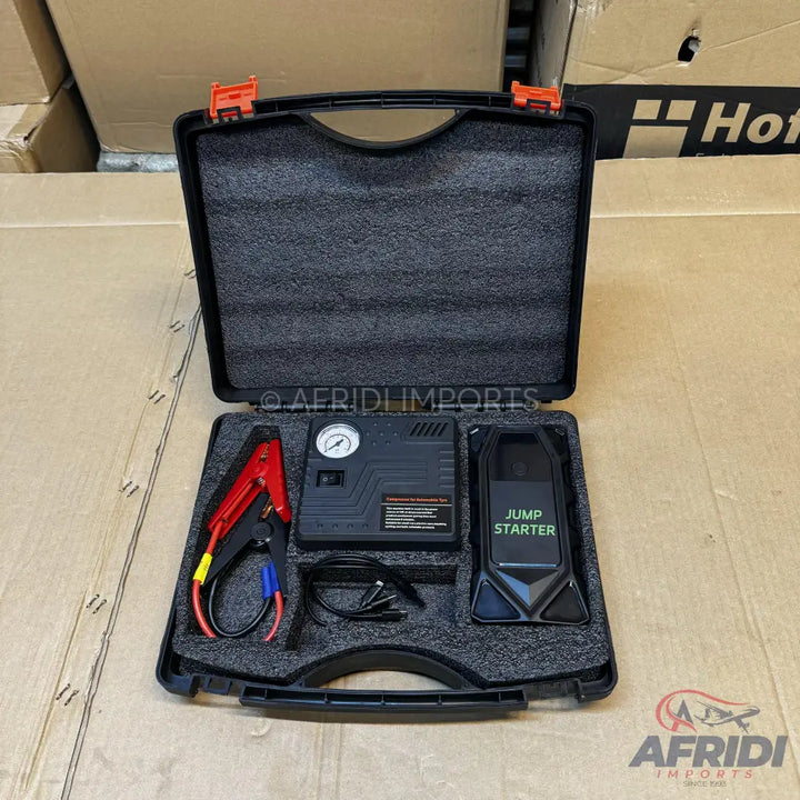 Lot Imported 2 in 1 Car Jump Starter and Tire Inflator