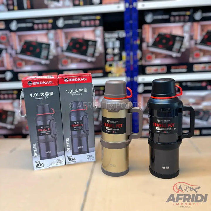 Lot Imported 4000ml Travel Vacuum Pot