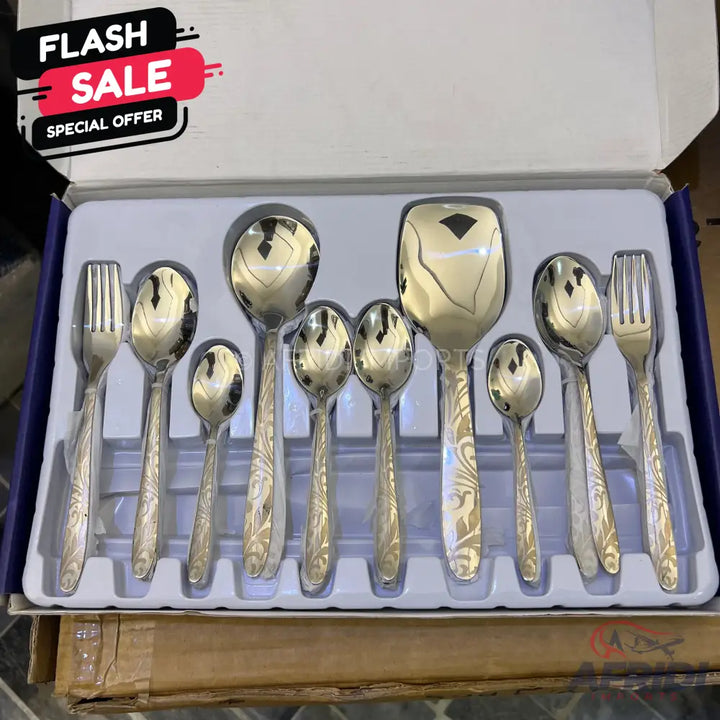 Lot Imported 52 Piece Cutlery set Style 1