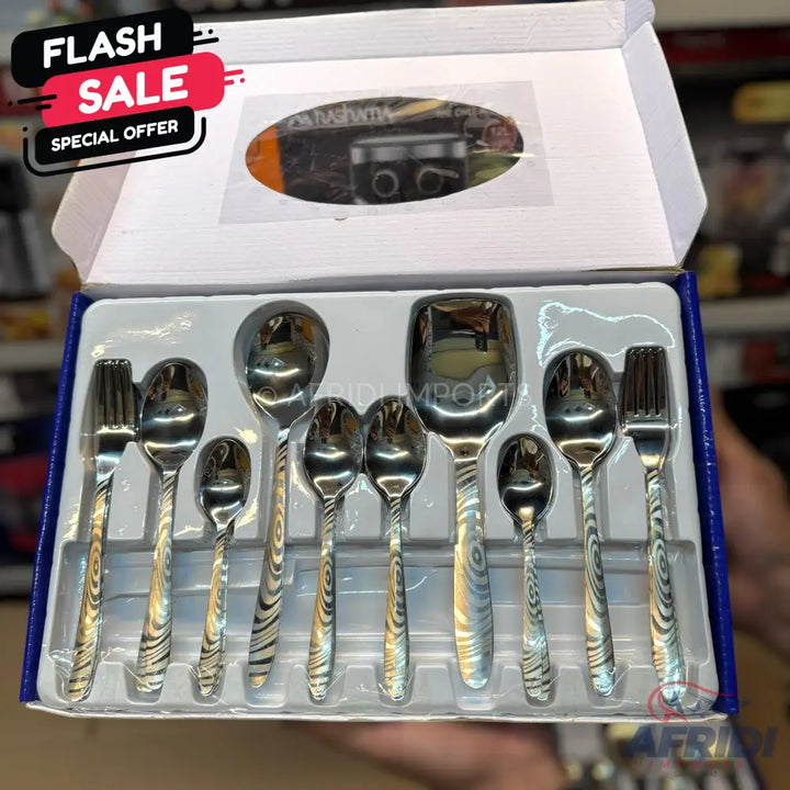Lot Imported 52 Piece Cutlery set Style 4