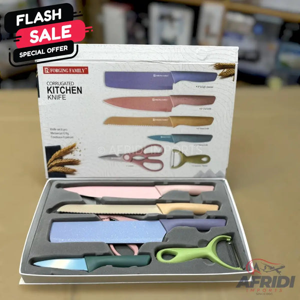 Lot Imported 6 in 1 Knife Set