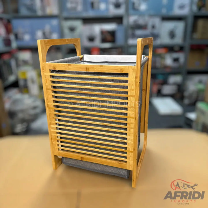 Lot Imported Bamboo Laundry Basket