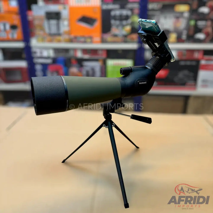 Lot Imported Bushnell 60x80 Spotting Scope