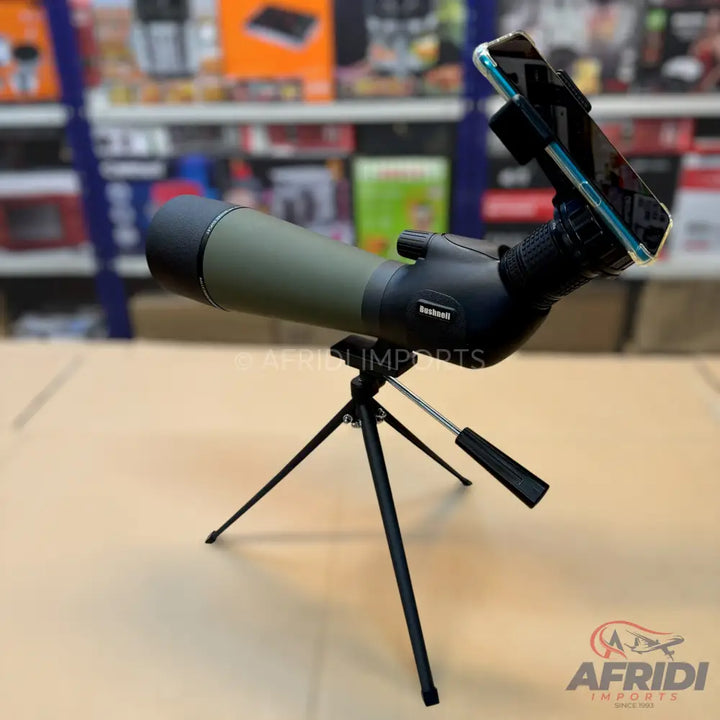 Lot Imported Bushnell 60x80 Spotting Scope