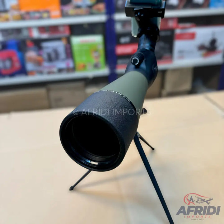 Lot Imported Bushnell 60x80 Spotting Scope