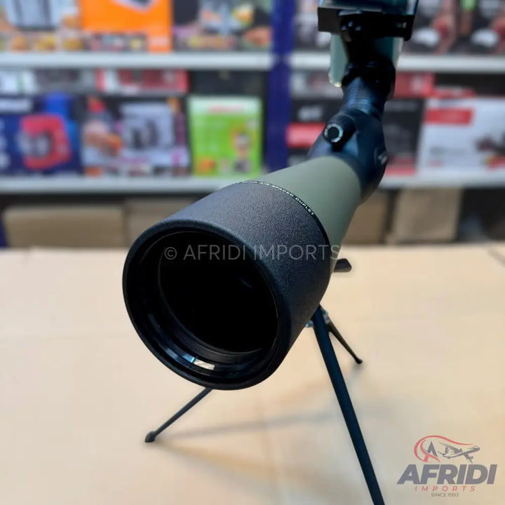 Lot Imported Bushnell 60x80 Spotting Scope