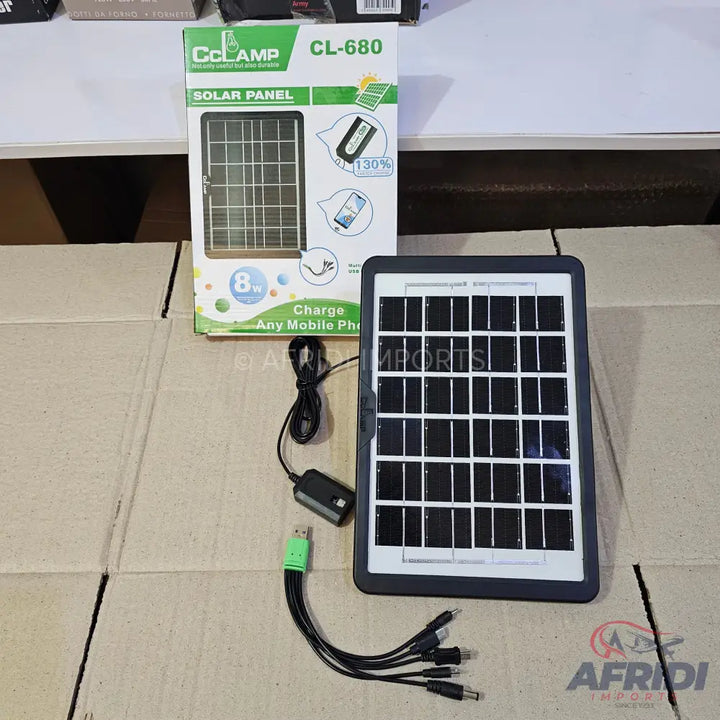 Lot Imported CClamp 2 size Solar Panel - 8W