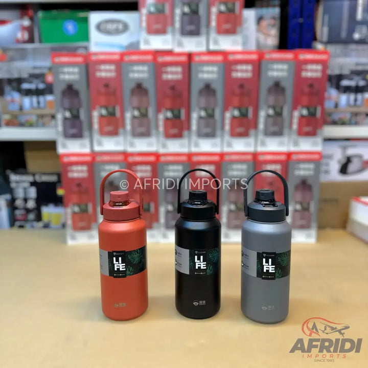 Lot Imported D.Kadi 1300ml Thermal Hot & Cool Vacuum Bottle