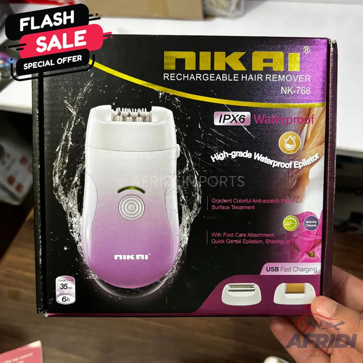 Lot Imported Nikai 3 in 1 Recharegeable Hair Remover NK 768