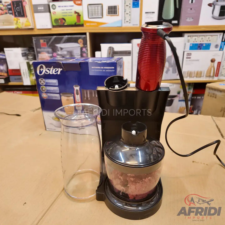 Lot Imported Oster 4 in 1 Hand Blender & Chopper with Stand