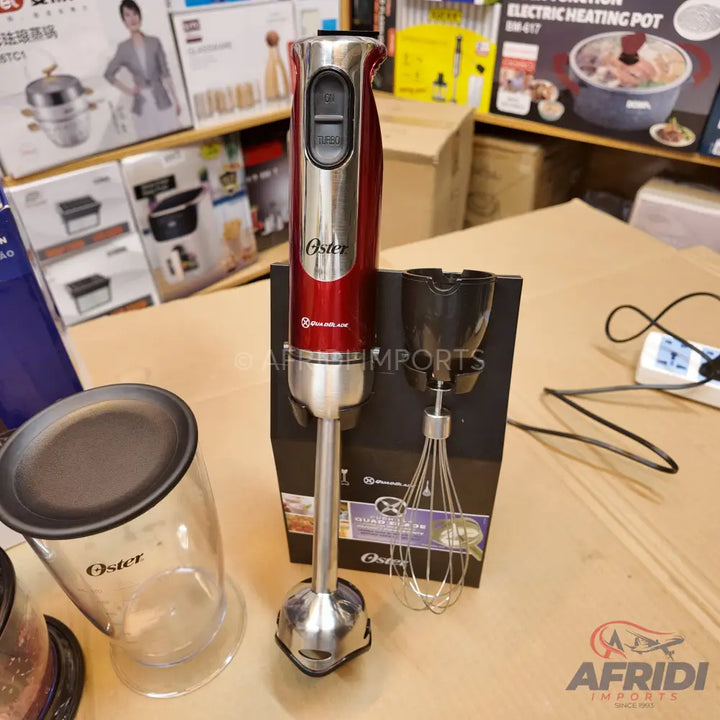 Lot Imported Oster 4 in 1 Hand Blender & Chopper with Stand