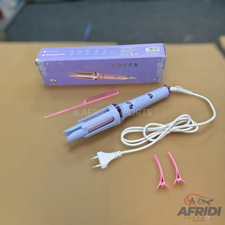 Lot Imported Purple Hair Curler