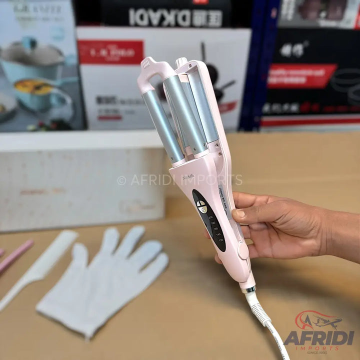 Lot Imported Riwa Adjustable Curling Iron