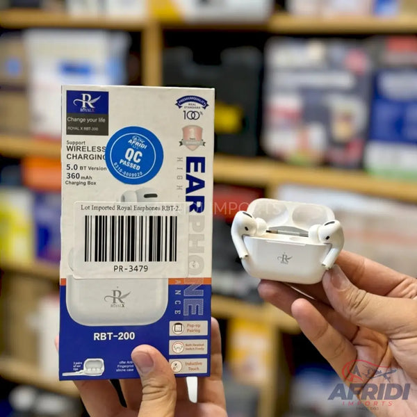 Lot Imported Royal Earphones RBT-200