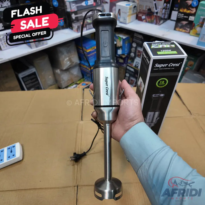 Lot Imported Super Crest 1200W Electric Hand Blender