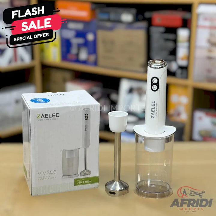 Lot Imported Zaelec Rechargeable Hand Blender