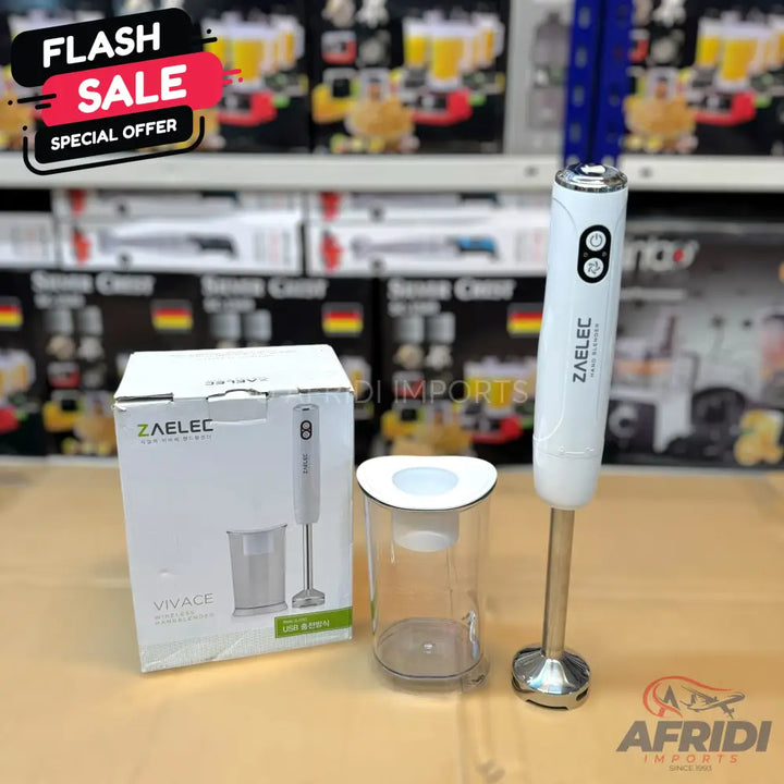 Lot Imported Zaelec Rechargeable Hand Blender