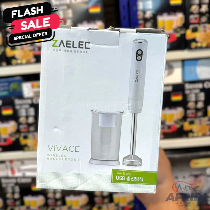 Lot Imported Zaelec Rechargeable Hand Blender
