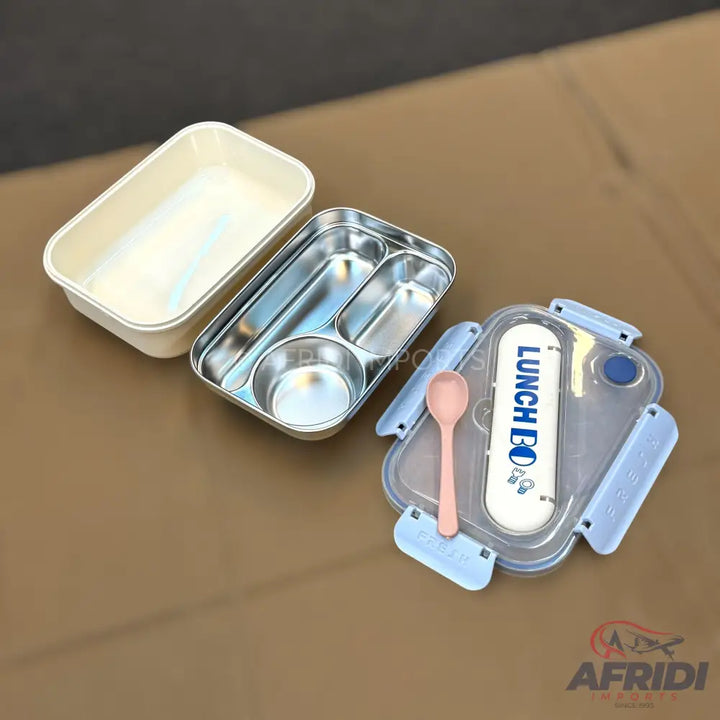 Lunch Bo Vacuum Lunch Box - Blue (LF3-C)