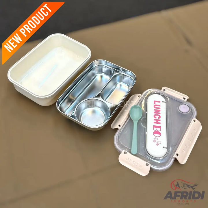 Lunch Bo Vacuum Lunch Box - Peach (LF3-B)