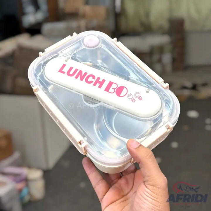 Lunch Bo Vacuum Lunch Box - Peach (LF3-B)