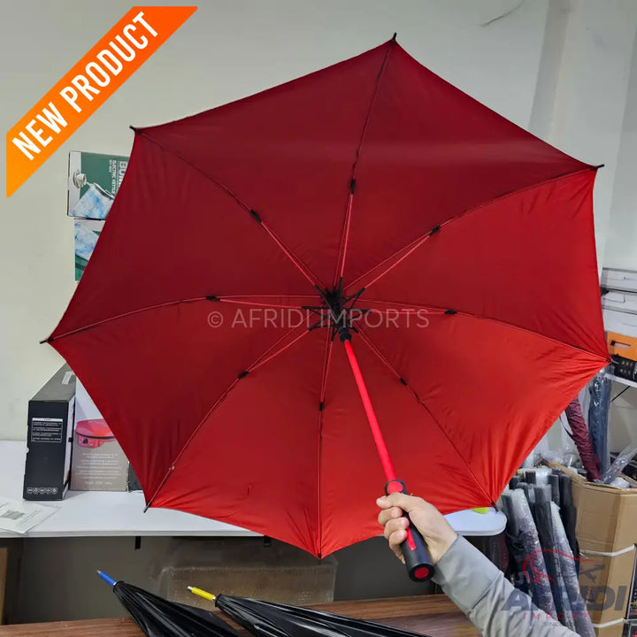 New BMW 4 Person Umbrella HongKong Lot Imported Red