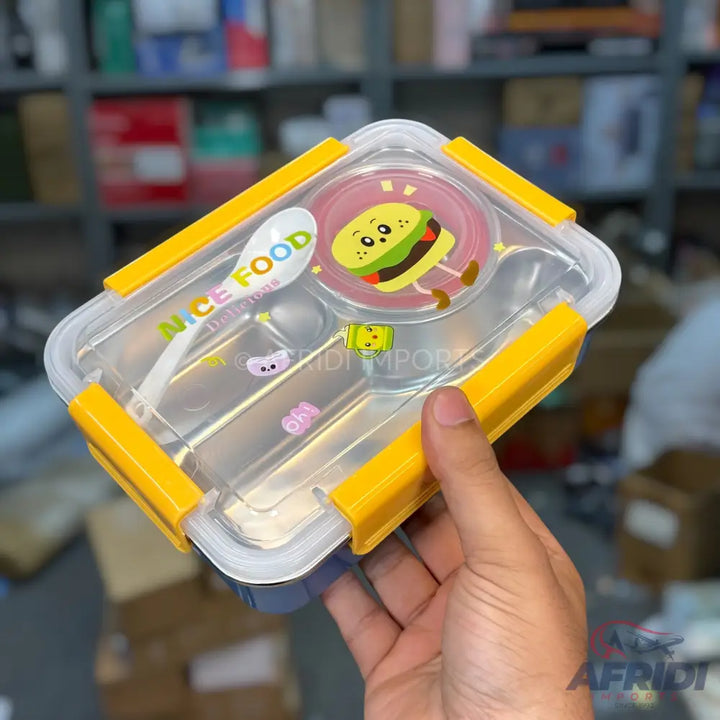 Nice Food Lunch Box - Random Colors