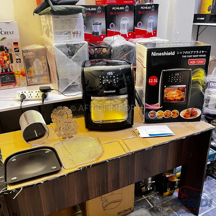Nineshield 12.5L Air Fryer Japan Lot