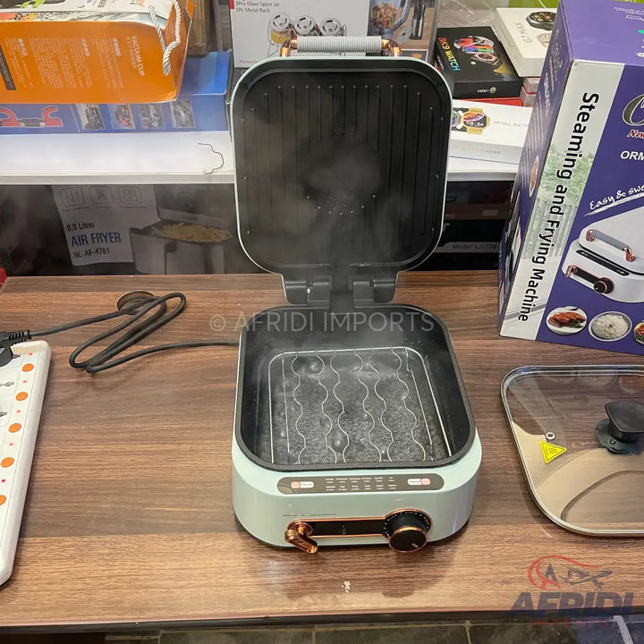 Orvica 3 in 1 Steamer Fryer & Grill Russian Lot