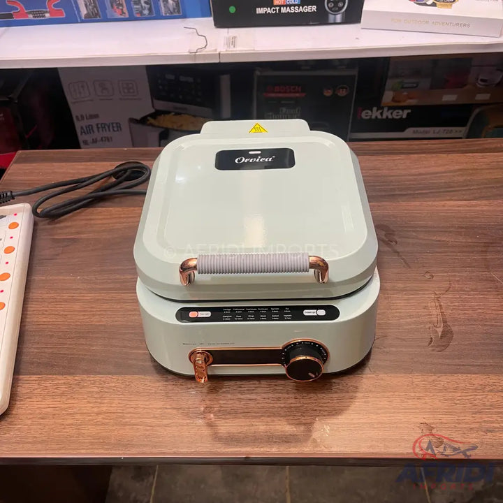 Orvica 3 in 1 Steamer Fryer & Grill Russian Lot