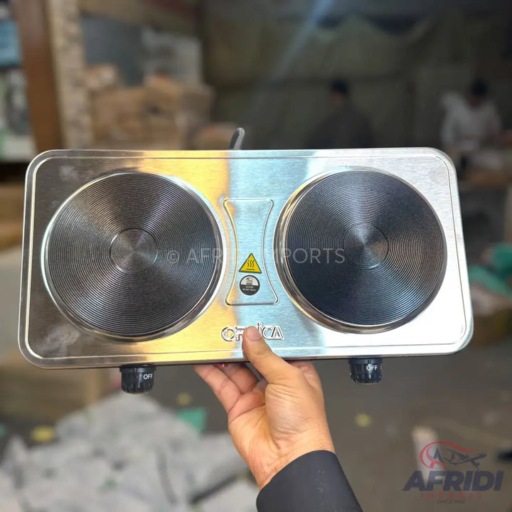 Orvica Dual Burner Hot Plate