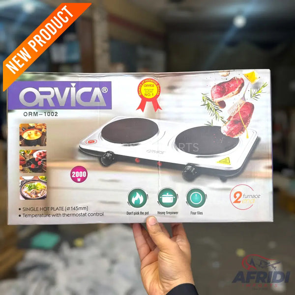 Orvica Dual Burner Hot Plate