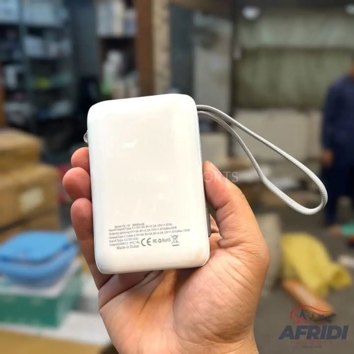 PD 120W 30,000mAH Powerbank CK-02