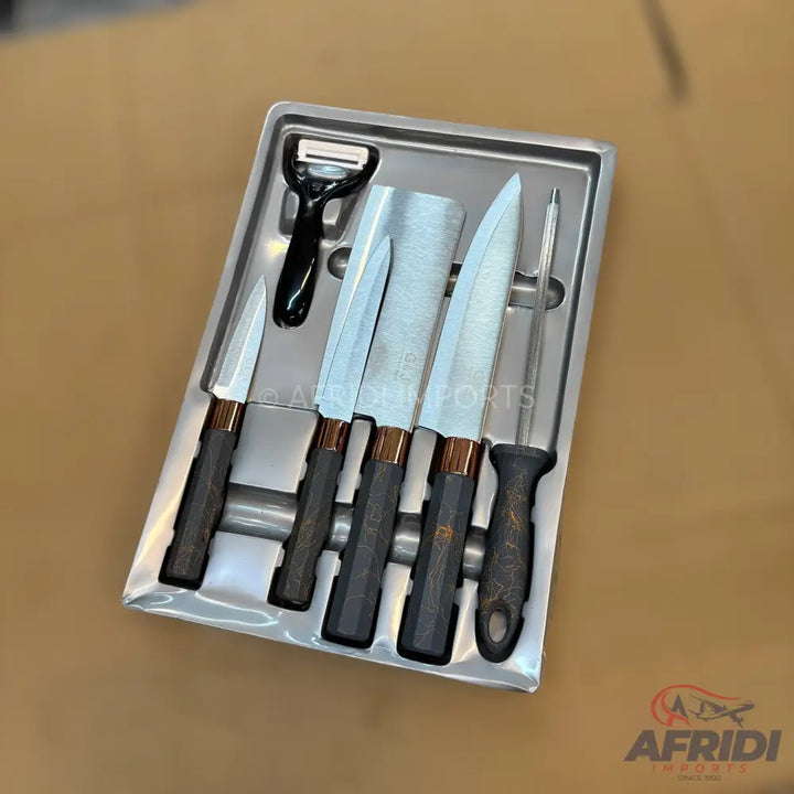 G&J 6 Piece Knives Set