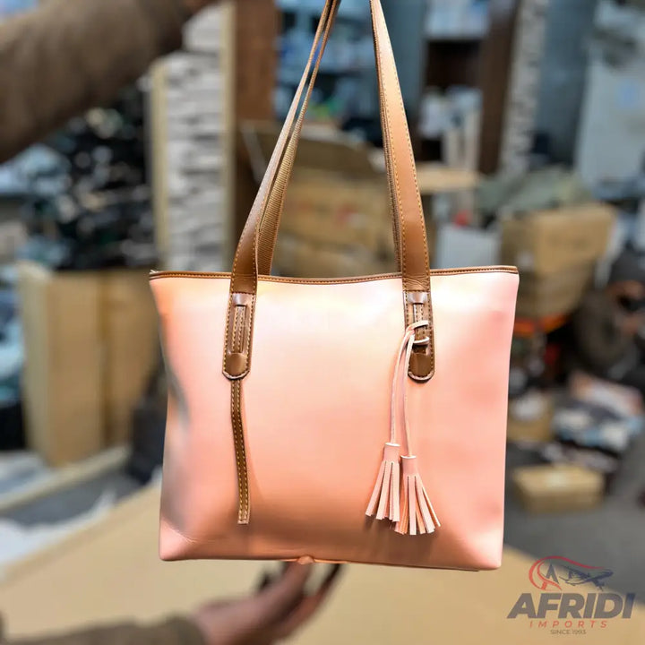 Pink Tote Bag