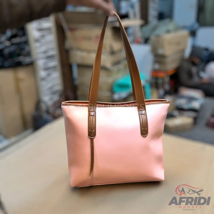 Pink Tote Bag