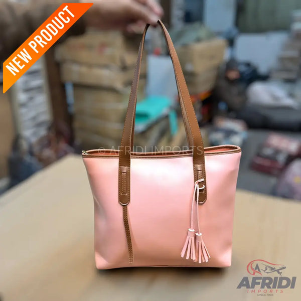Pink Tote Bag