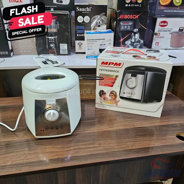 Poland Lot Imported MPM 1.4L Electric Deep Fryer