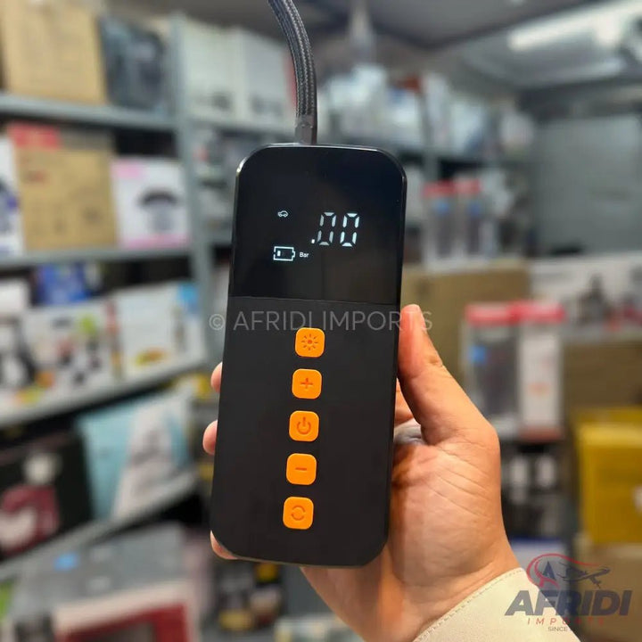 Portable Air Compressor Digital Display Auto Stop – Afridi Imports