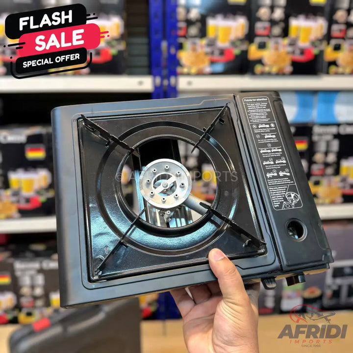 Portable Gas Burner Stove With 1 Gas Bottle