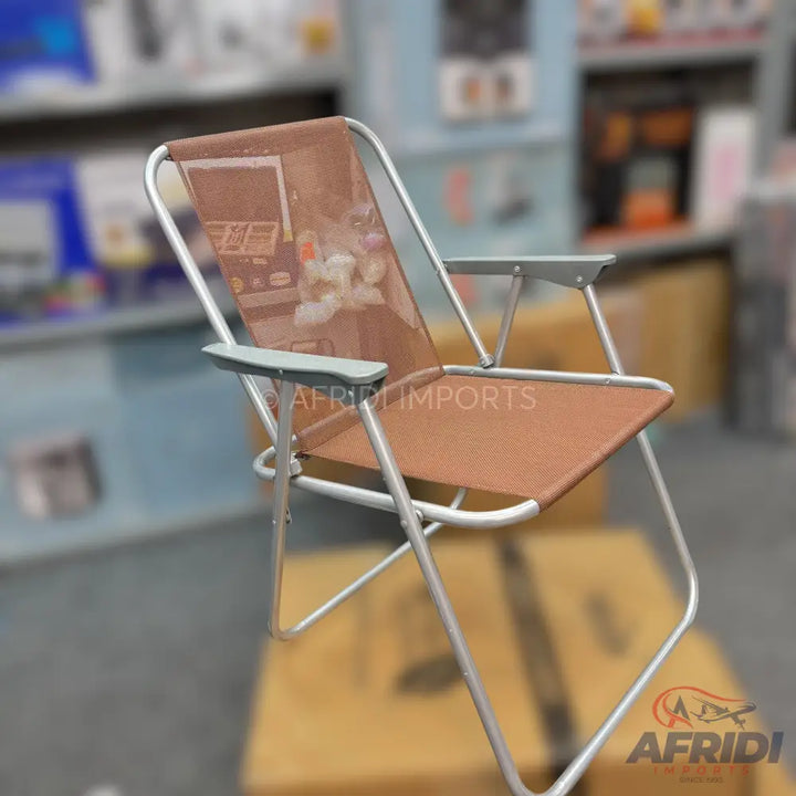 Portable Stainless Steel Folding Chair