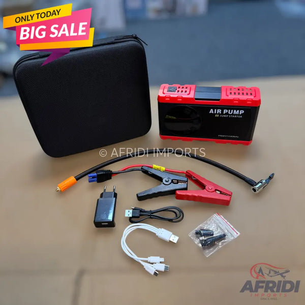 Rechargeable 2 in 1 Tire Inflator & Jump Starter