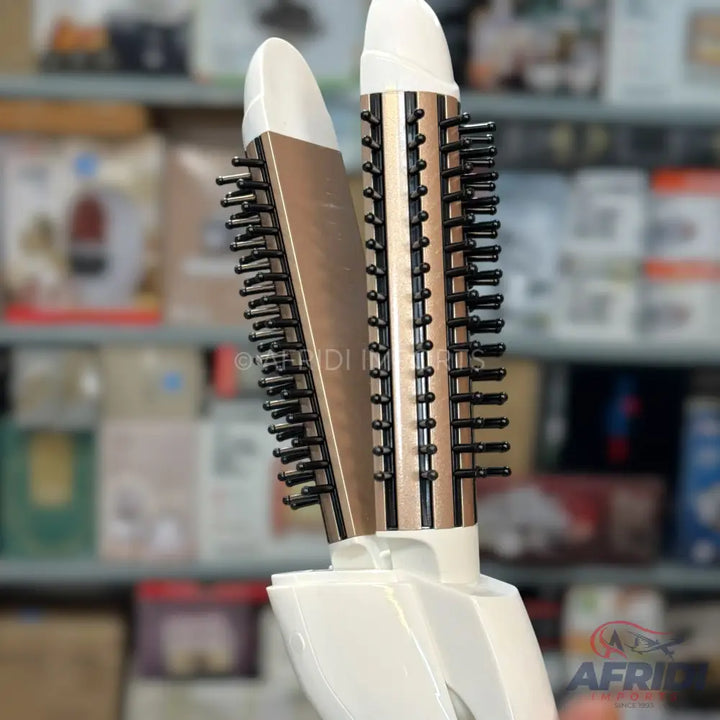 Riwa 2 in 1 Folding Hair Roller & Straightener