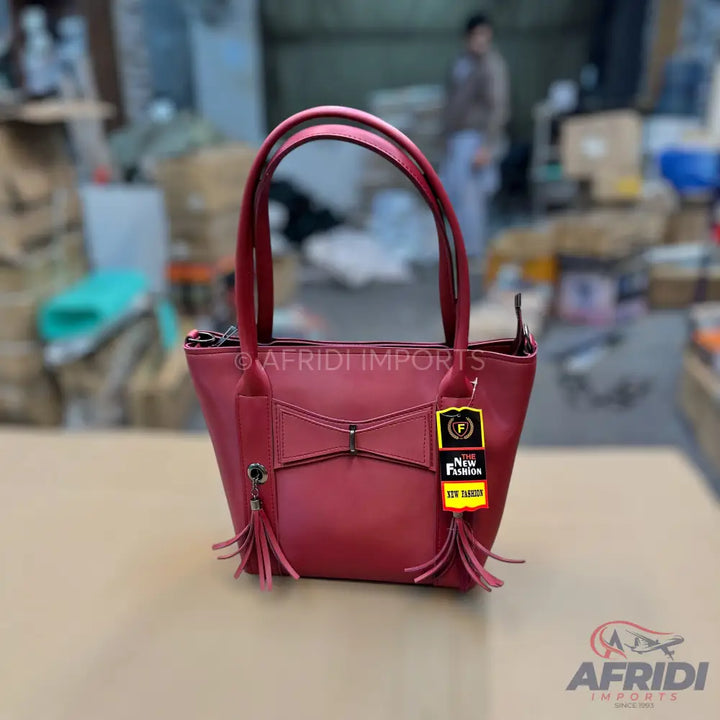Shoulder Bag - Maroon