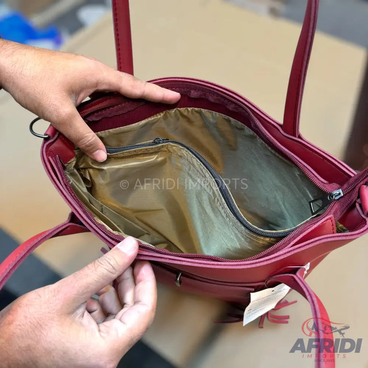 Shoulder Bag - Maroon