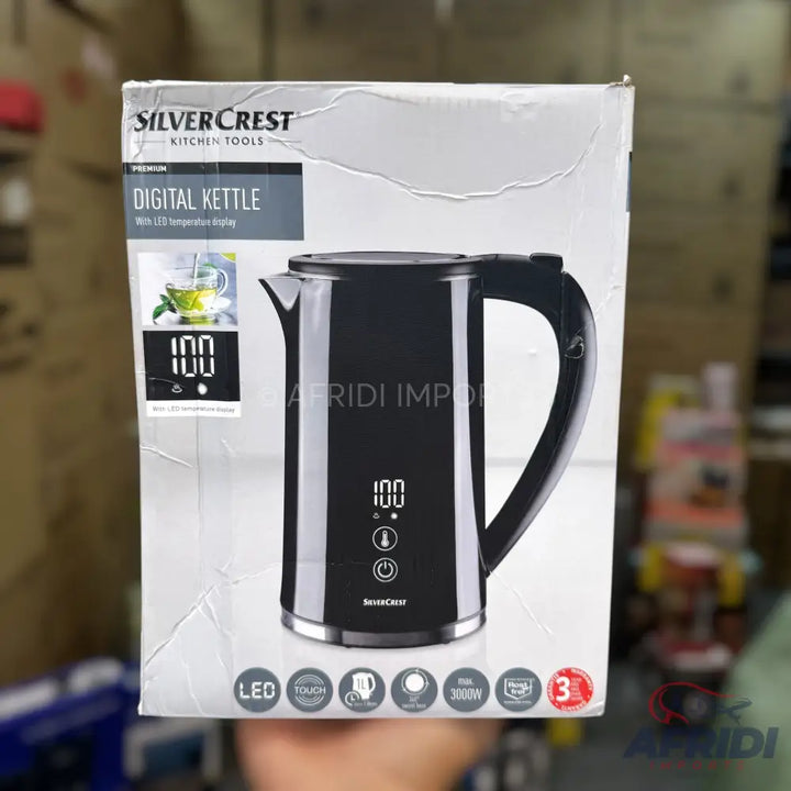 Silver Crest 1.7L Digital Kettle German Lot